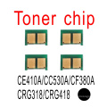 toner reset chip for M452/M377/M477 color printer reset toner cartridge chip